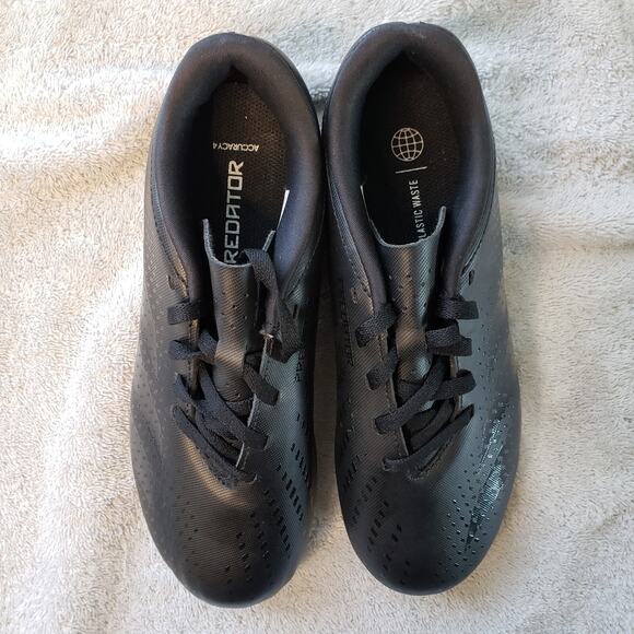 Adidas Predator Accuracy 4 Soccer Cleats Mens 4.5 Black Unisex Performance - Picture 2 of 9